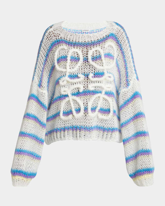 Striped Anagram Sweater